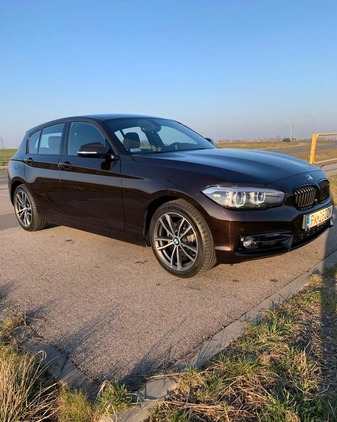 BMW Seria 1 cena 93500 przebieg: 72000, rok produkcji 2018 z Ciechanów małe 781